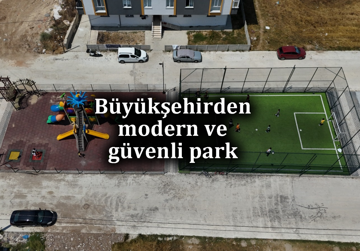 Çocukların neşesine neşe katacak alan