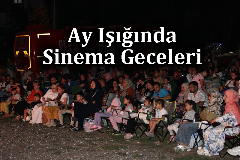 Açık havada film keyfi