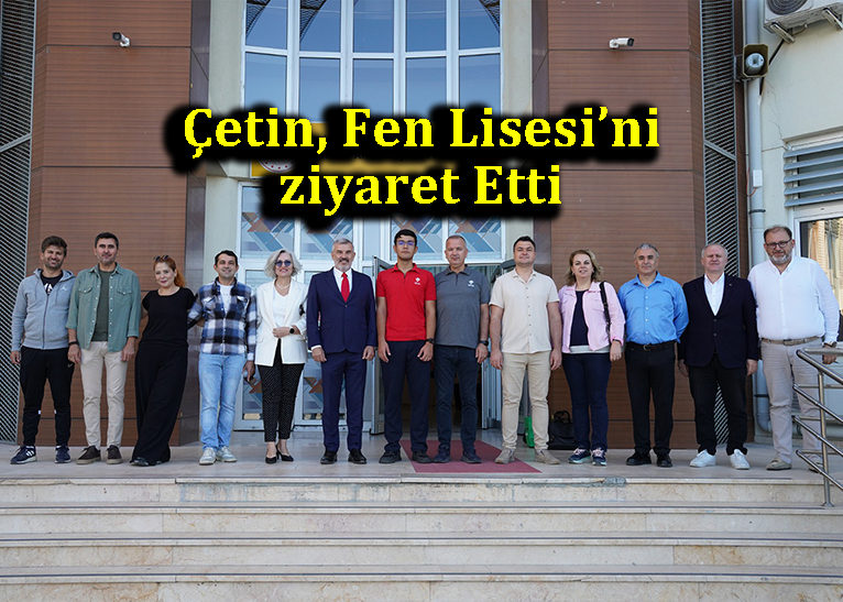 Çetin, öğretmelerle Bir Araya Geldi