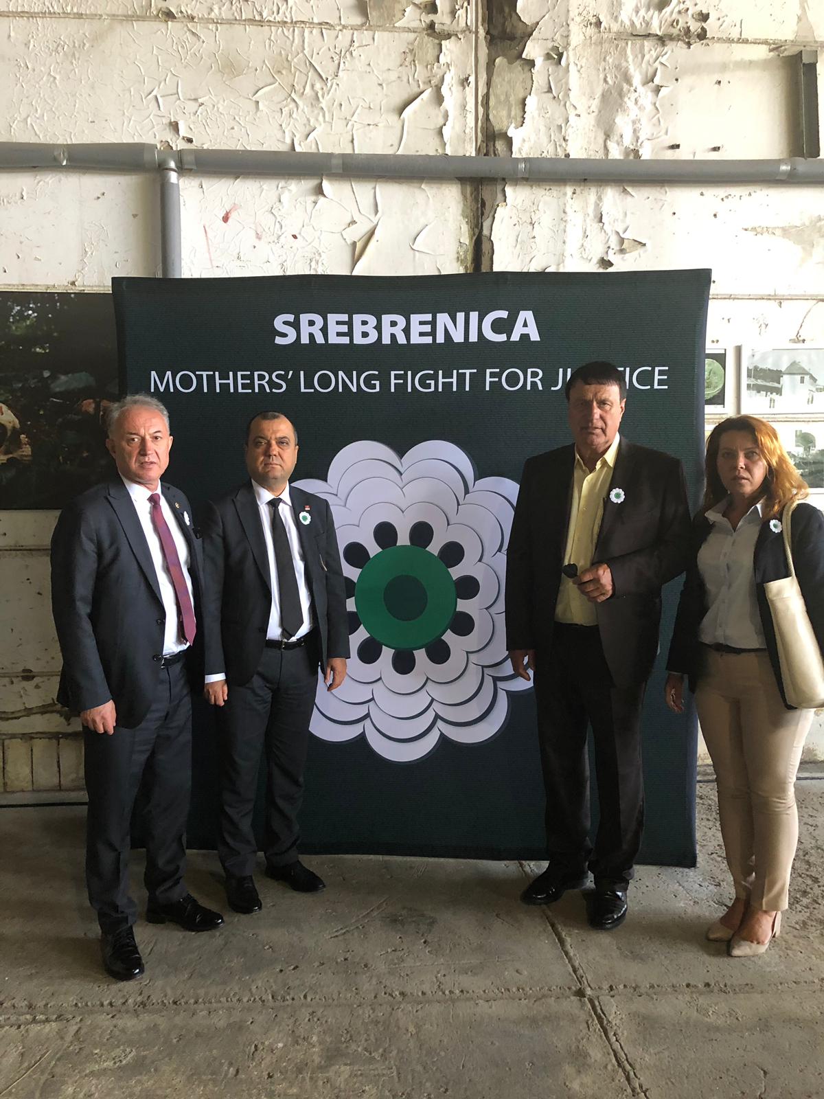 CHP Heyeti, Srebrenitsa’daki Acıları Paylaştı