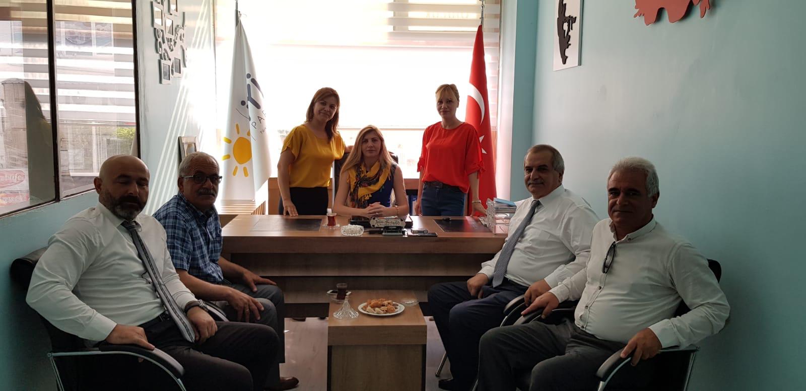 Ahmet Çelik İYİ Parti Teşkilatını Ziyaret Etti