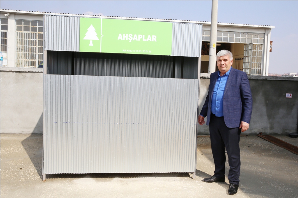 Başkan Mandalı  Atık Getirme Merkezini Gezdi