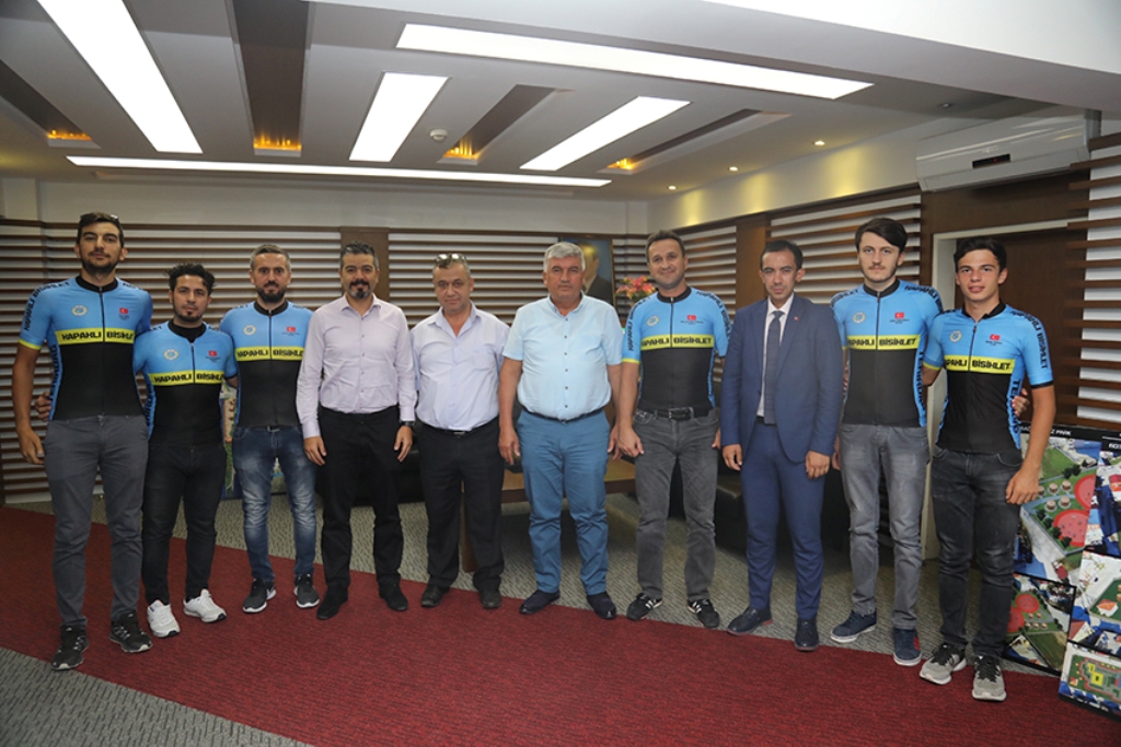 Kapaklı Spor Kulübü Bisiklet Takımı Başkanı Ziyaret Etti