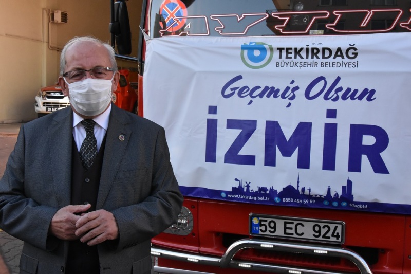 Büyükşehir'den İzmir’e Yardım