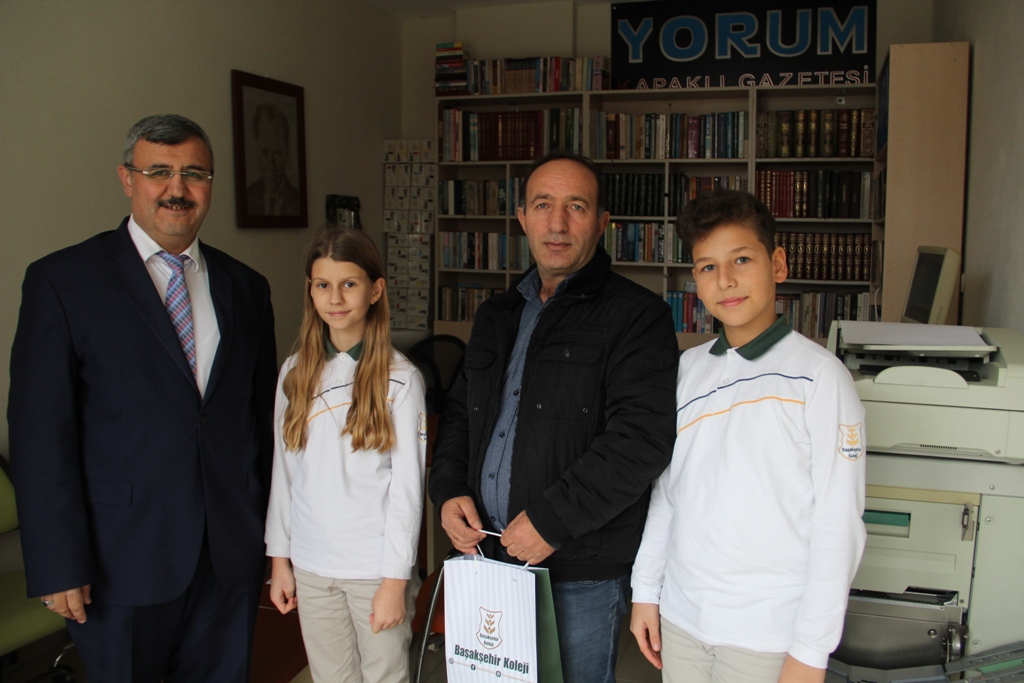 Öğrencilerden Gazeteciler Günü Ziyareti