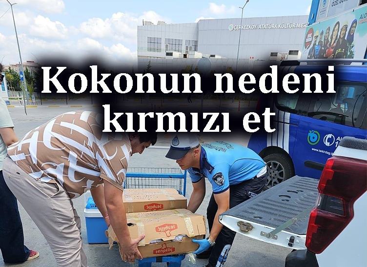 Çerkezköy Otogarı'nda koku alarmı