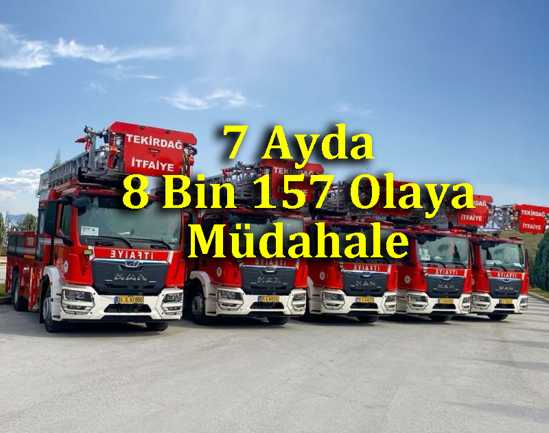 Yangın ilk sırada yer aldı
