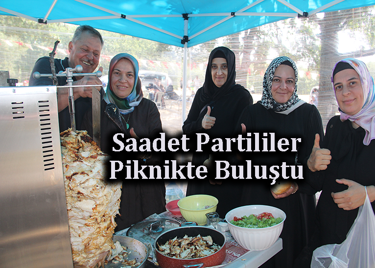 Saadet Partililerden Tavuk Döner ikramı