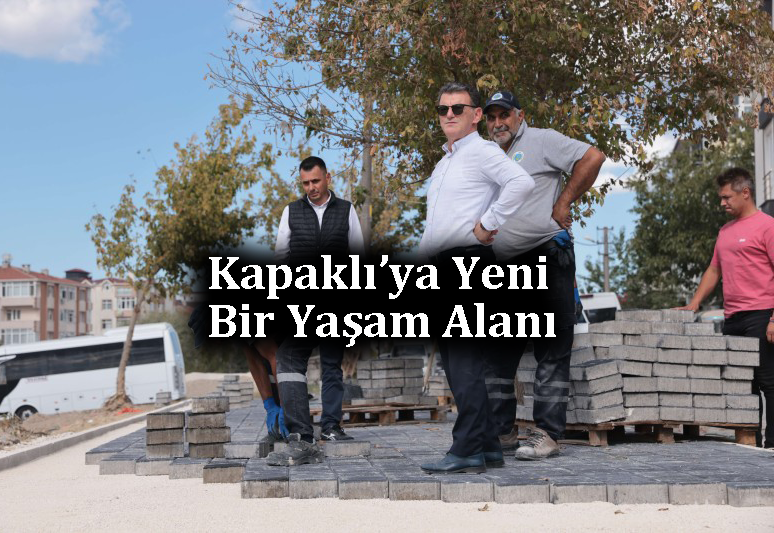 Millet Bahçesi Yapımına Başlandı